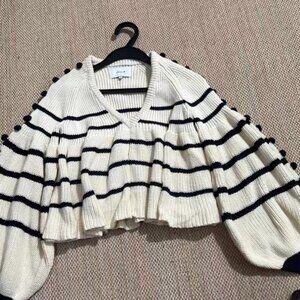 Joslin Jolene Cotton Cashmere Knit Sweater